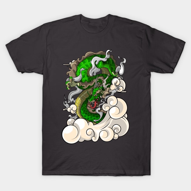 Dragon T-Shirt by CheMaik